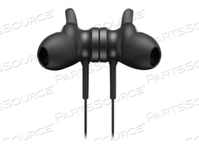 EARPHONES WITH MIC, IN-EAR, NECKBAND, BLUETOOTH, WIRELESS, BLACK, FOR IDEAPAD S340-14, SLIM 7 PROX 14, THINKPAD L13 YOGA GEN 3, T14S GEN 3,  by Lenovo