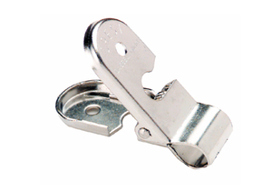 ROUNDED SECURITY CLIP, FOR LARGE CABLE, 5 CONDUCTOR CORDS, 1/3" DIAMETER CORD SLOT, WEAVE THROUGH HOLES, 1 PACK (10/PK) by Crest Healthcare