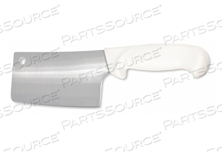 CLEAVER STRAIGHT 6 IN L WHITE by Crestware CLEAVER STRAIGHT 6 IN L WHITE by Crestware