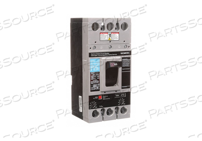 CIRCUIT BREAKER 125A 2P 600VAC FXD6-A by Siemens