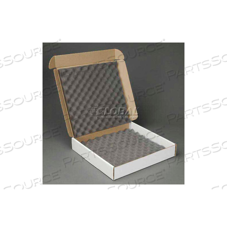 STANDARD 1234 CHARCOAL SHIPPER, 16"W X 16"L X 2-3/4"H by Index Packaging Inc.