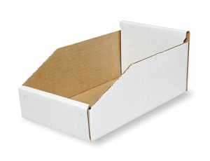 CORRUGATED SHELF BIN 12-1/4 IN W by Packaging Corporation of America