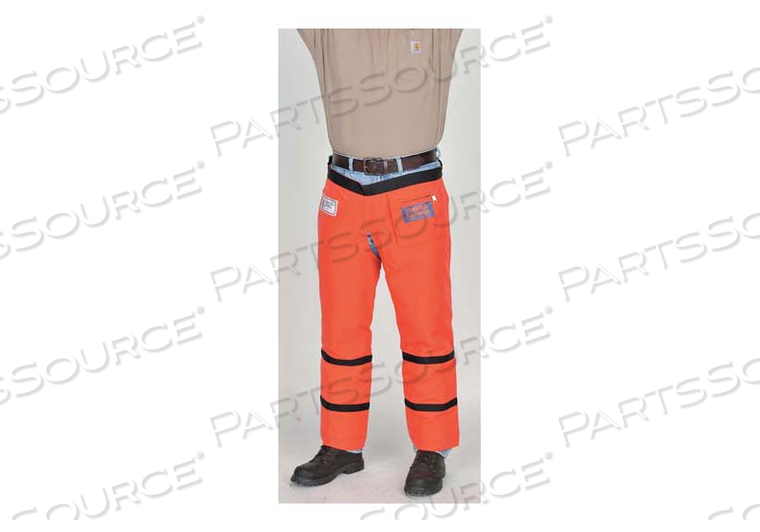 CHAIN SAW CHAPS ORANGE 33 IN L by Elvex