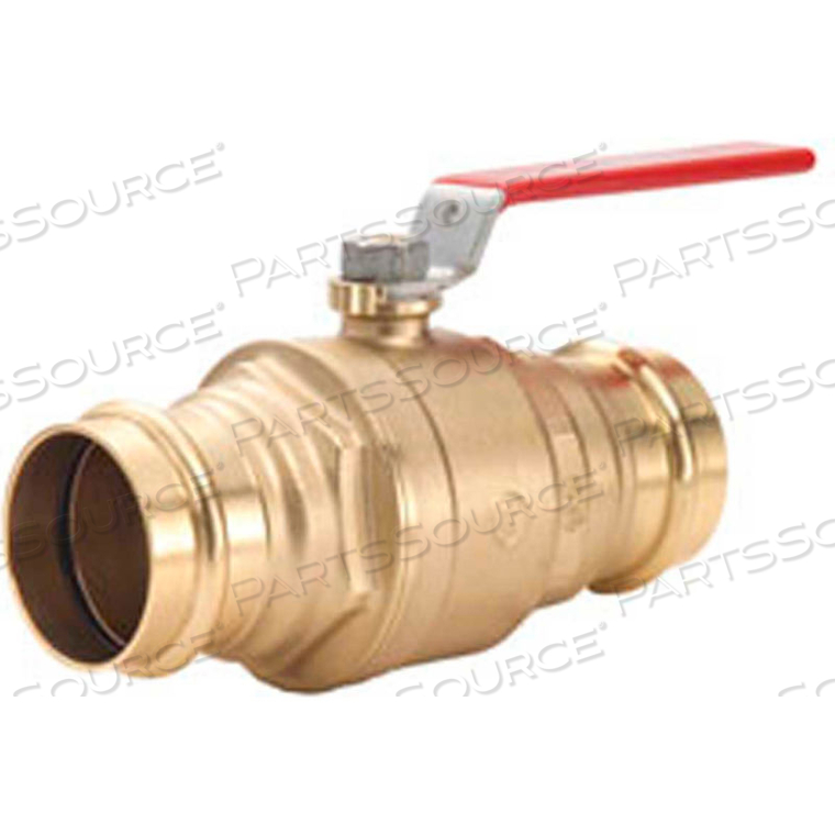 1-1/2" P200NL LEGENDPRESS FORGED NO LEAD BRASS BALL VALVE 