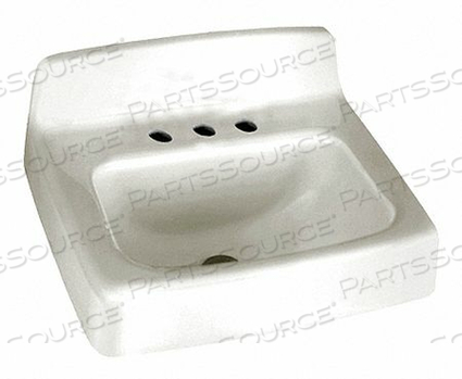 BATHROOM SINK ENAMELD CAST IRON 18 IN L by American Standard BATHROOM SINK ENAMELD CAST IRON 18 IN L by American Standard