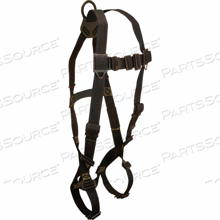 ARC FLASH NOMEX/KEVLAR 1-D FULL BODY HARNESS, 1 BACK D-RING, SIZE UNIFIT by Falltech ARC FLASH NOMEX/KEVLAR 1-D FULL BODY HARNESS, 1 BACK D-RING, SIZE UNIFIT by Falltech