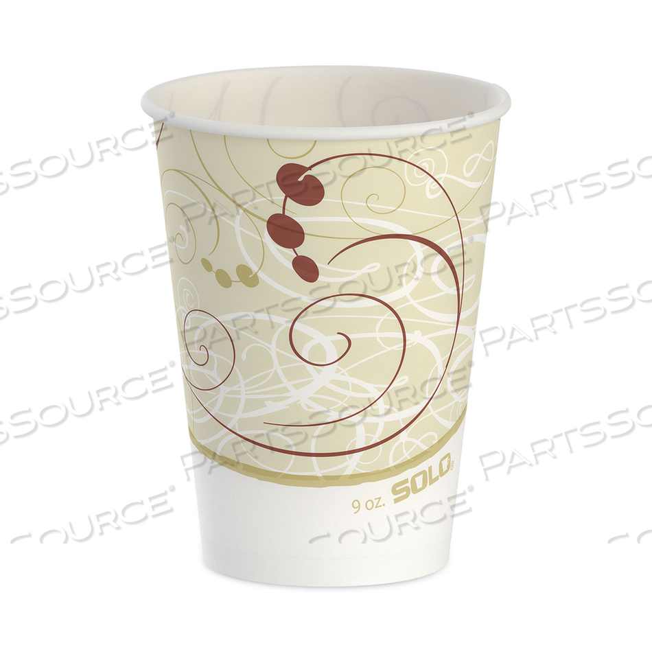 DISPOSABLE COLD CUP, 9 OZ CAPACITY, MULTI, PAPER, UNWRAPPED, SYMPHONY by Solo DISPOSABLE COLD CUP, 9 OZ CAPACITY, MULTI, PAPER, UNWRAPPED, SYMPHONY by Solo