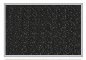 BULLETIN BOARD 72-1/2 IN W SILVER by Ghent