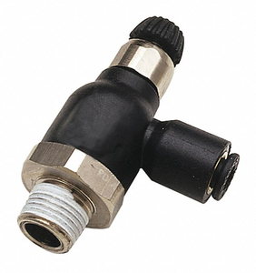 FLOW CONTROL VALVE 3/8 PTC 1/4 NPT by Legris FLOW CONTROL VALVE 3/8 PTC 1/4 NPT by Legris