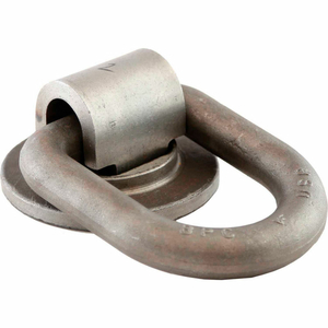 WELD-ON FORGED 360 ROTATING 1" D-RING - GRAY by Buyers Products