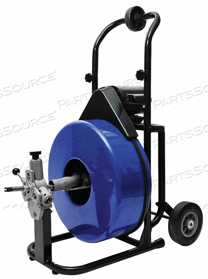 DRAIN CLEANING MACHINE, MAXIMUM DRAIN LINE INSIDE DIAMETER 8 IN, MINIMUM DRAIN LINE INSIDE DIAMETER 4 IN, NUMBER OF CABLES INCLUDED 0, NUMBE by Westward