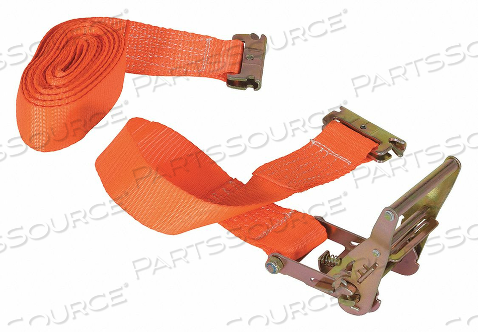 RATCHETING CARGO STRAP WITH E-CLIP by Vestil Manufacturing Corp.