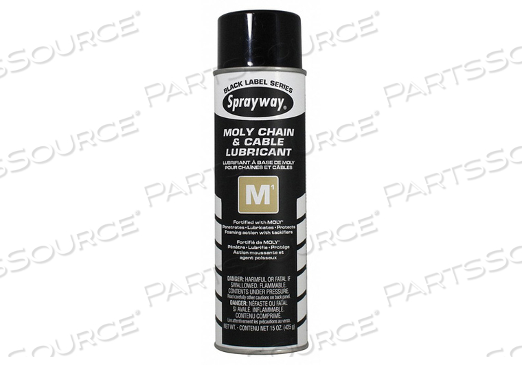 CHAIN AND CABLE LUBRICANT AEROSOL 20 OZ. by Sprayway CHAIN AND CABLE LUBRICANT AEROSOL 20 OZ. by Sprayway