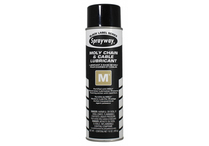 CHAIN AND CABLE LUBRICANT AEROSOL 20 OZ. by Sprayway