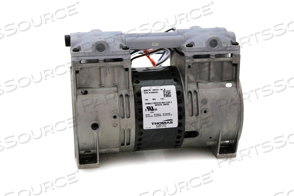 THOMAS 2660CE32 SERVICE COMPRESSOR WITH PVC TUBES AND CONNECTORS by CAIRE, Inc.