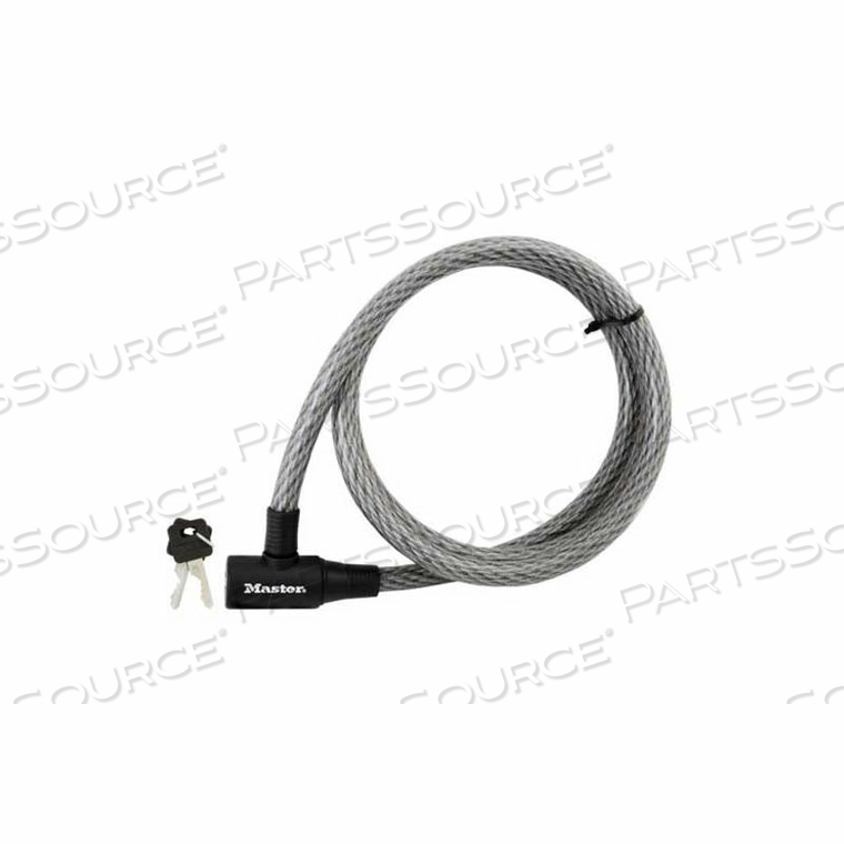 NO. KEYED CABLE LOCK, 72"L by Master Lock