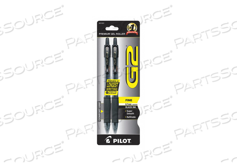 ROLLERBALL PENS BLACK PK2 ROLLERBALL PENS BLACK PK2