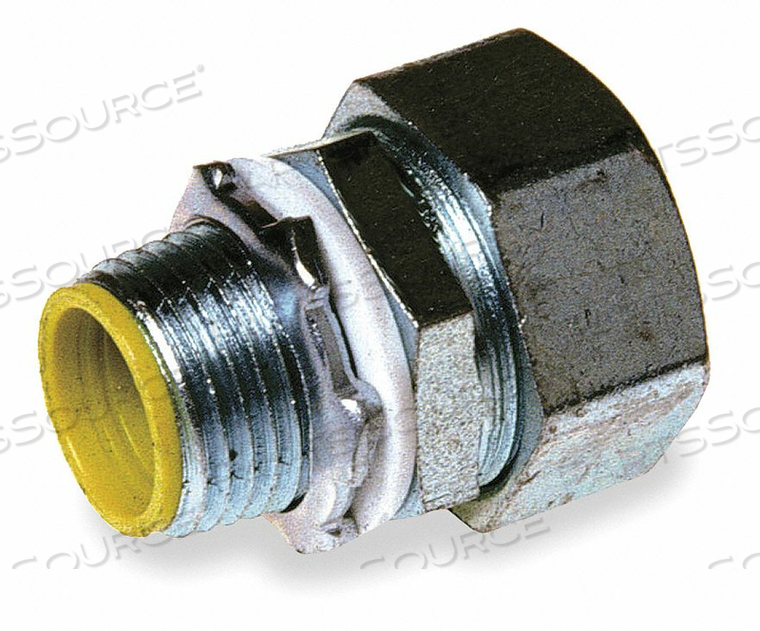 LIQUID-TIGHT CONDUIT FITTING, INSULATED YES, TRADE SIZE 1 1/4 IN, COMPATIBLE CONDUIT TYPE FLEXIBLE LIQUID TIGHT METALLIC CONDUIT, FLEXIBLE L by RACO LIQUID-TIGHT CONDUIT FITTING, INSULATED YES, TRADE SIZE 1 1/4 IN, COMPATIBLE CONDUIT TYPE FLEXIBLE LIQUID TIGHT METALLIC CONDUIT, FLEXIBLE L by RACO