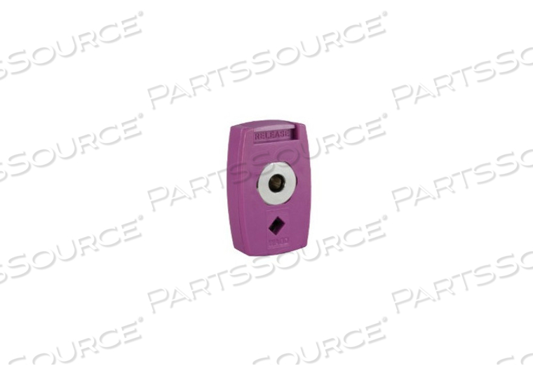 COUPLER, WAGD, DISS MALE X FEMALE, PURPLE by Precision Medical, Inc.