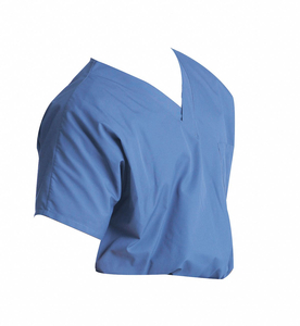 SCRUB SHIRT L CEIL BLUE 4.25 OZ. by Landau SCRUB SHIRT L CEIL BLUE 4.25 OZ. by Landau