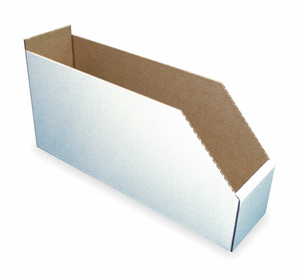 CORRUGATED SHELF BIN 200 LB. 6-1/4 IN W by Packaging Corporation of America