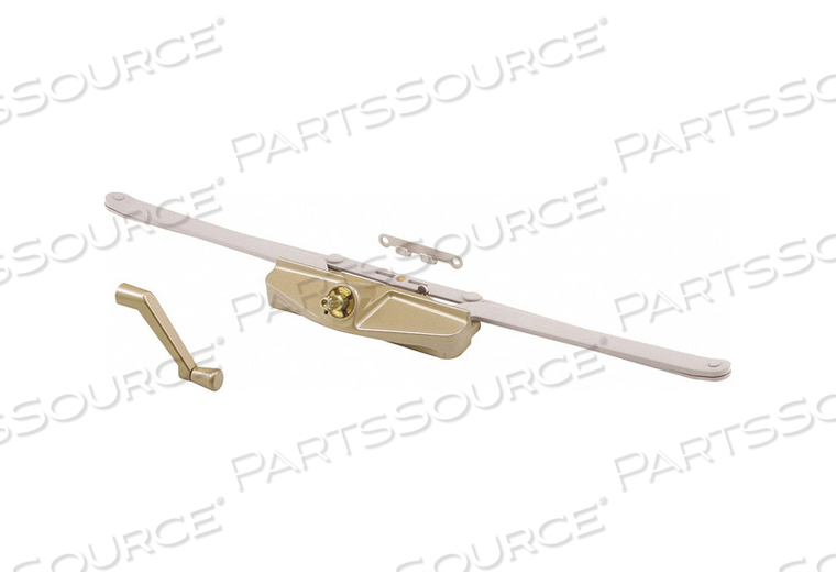 CASEMENT WINDOW OPERATOR GOLD 16-1/8 L by True Hardware CASEMENT WINDOW OPERATOR GOLD 16-1/8 L by True Hardware