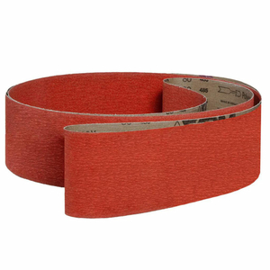 ABRASIVE BELT, CERAMIC, 6" X 132", 40 GRIT by VSM