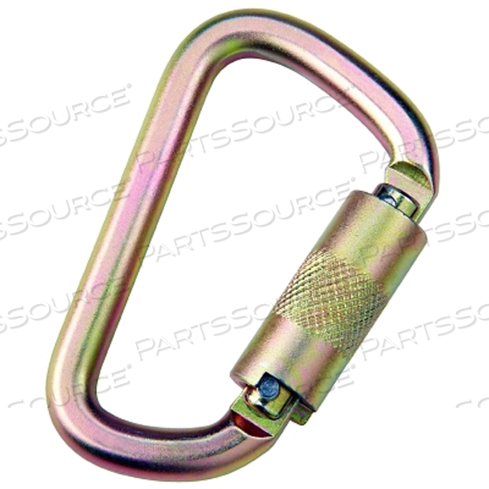 SAFLOK CARABINERS, 11/16 IN, SELF-LOCKING/CLOSING-GATE CONNECTOR by 3M Consumer