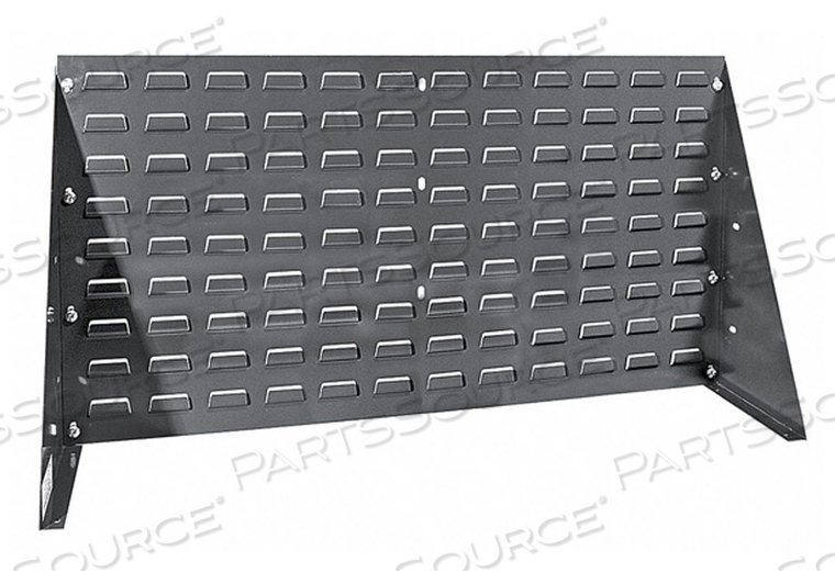 LOUVERED BENCH RACK 19 OVERALL H 0 BINS by Quantum Storage Systems LOUVERED BENCH RACK 19 OVERALL H 0 BINS by Quantum Storage Systems