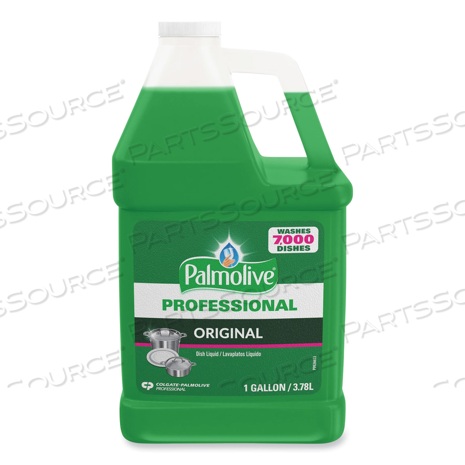 PROFESSIONAL DISHWASHING LIQUID, ORIGINAL SCENT, 1 GAL BOTTLE, 4/CARTON 