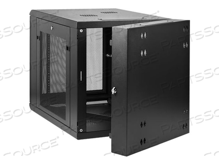 12U 19IN WALL MOUNT NETWORK CABINET - SWITCH DEPTH RACK ENCLOSURE- 180 HINGED D by StarTech.com Ltd.