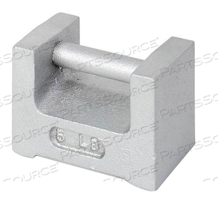 GRIP HANDLE WEIGHT, CAST IRON, CLASS F, MEETS NIST, 230 MG by Ohaus Corporation