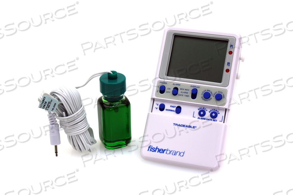 TRACEABLE HI-ACCURACY REFRIGERATOR THERMOMETER by Fisher Healthcare