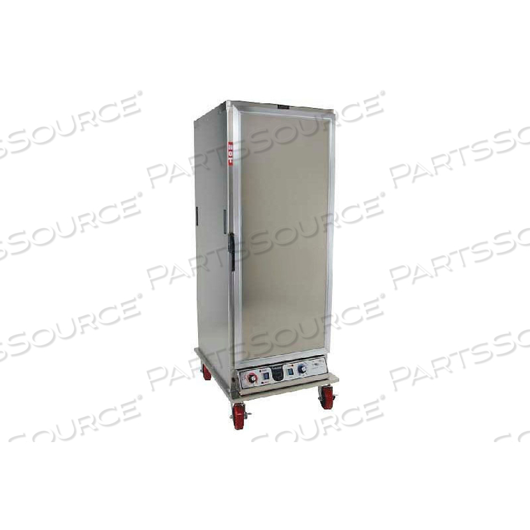 INSULATED PROOFER/HOT STORAGE CABINET, 75"H X 29"W X 35"D, 35 PANS 