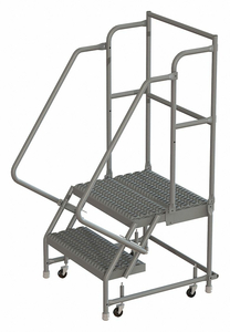 ROLLING LADDER 4 STEP STEEL PERFORATED by Tri-Arc ROLLING LADDER 4 STEP STEEL PERFORATED by Tri-Arc