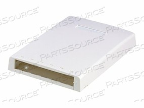 MINI-COM SURFACE MOUNT BOX UP TO 6 MODS by Panduit