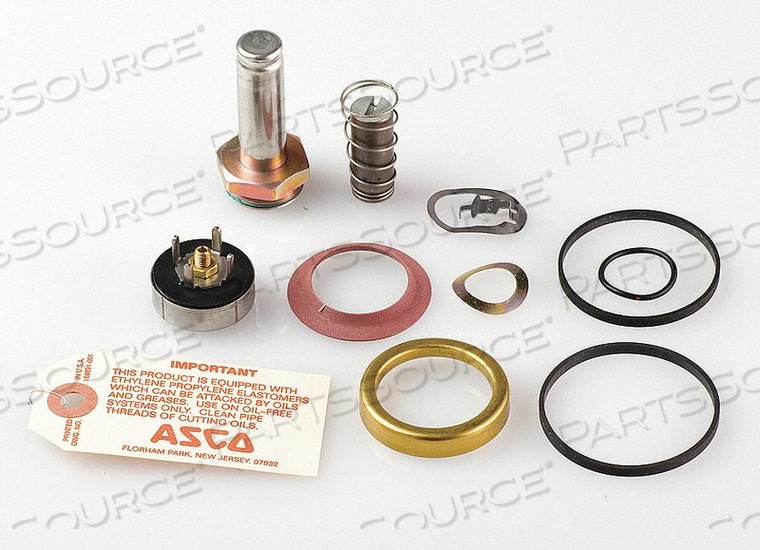 VALVE REBUILD KIT WITH INSTRUCTIONS by ASCO Valve, Inc. VALVE REBUILD KIT WITH INSTRUCTIONS by ASCO Valve, Inc.