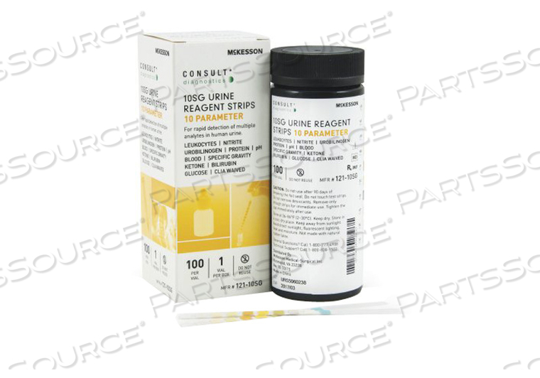CONSULT™ URINE REAGENT STRIP (100 PER VIAL) by McKesson CONSULT™ URINE REAGENT STRIP (100 PER VIAL) by McKesson