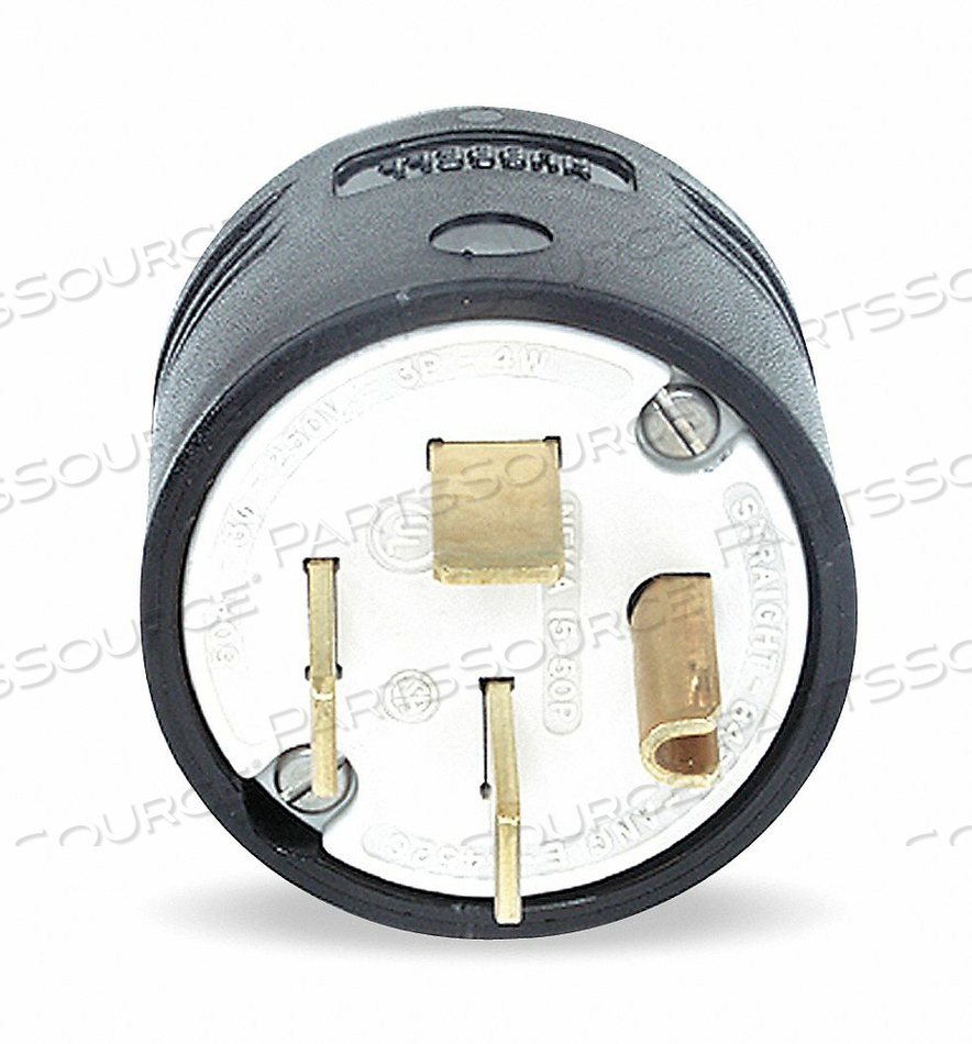 PLUG 15-50P 50A 250V 3 PHASE by Hubbell Incorporated, Wiring Device-Kellums