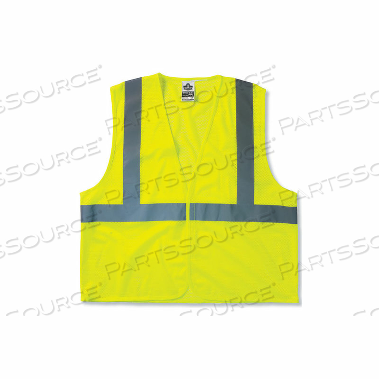 8210HL CLASS 2 ECONOMY VEST, LIME, 2XL/3XL 