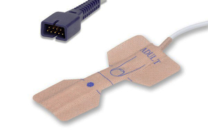 OXIMAX™ SPO2 SENSOR ADHESIVE FINGER ADULT SINGLE PATIENT USE FOR OXIMETER by Nellcor - Covidien