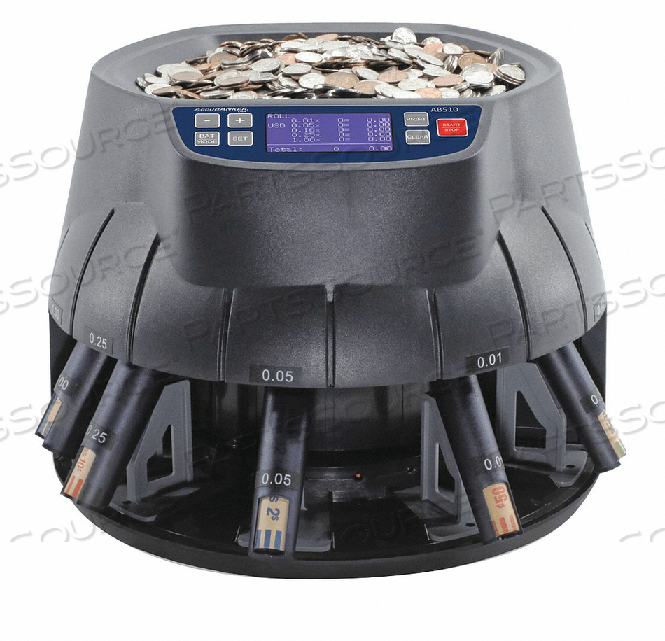 COIN COUNTER 3000 COINS CAPACITY by Accubanker COIN COUNTER 3000 COINS CAPACITY by Accubanker