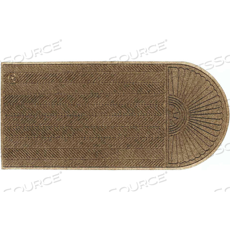 WATERHOG ECO GRAND ELITE ENTRANCE MAT + ONE END 3/8" THICK 6' X 11.6' TAN 