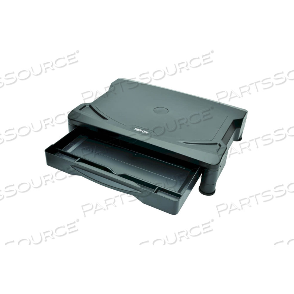 LCD MONITOR RISER PRINTER MONITOR STAND W/ STORAGE DRAWER 4.7IN by Tripp Lite LCD MONITOR RISER PRINTER MONITOR STAND W/ STORAGE DRAWER 4.7IN by Tripp Lite