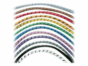 PANDUIT SPIRAL WRAP - CABLE WRAP - 100 FT - BLACK by Panduit