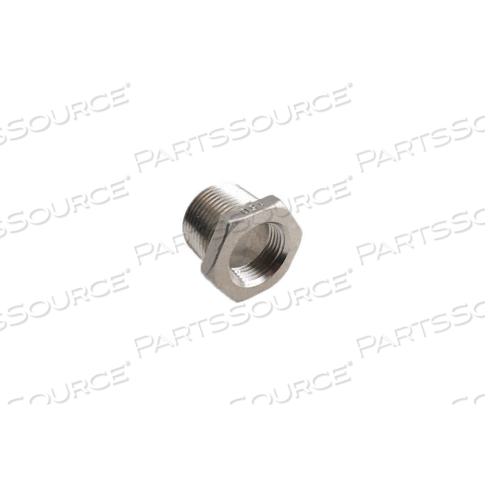 HEX BUSHING, 316 STAINLESS STEEL, 1 1/4 IN X 1 IN FITTING PIPE SIZE, MALE NPT X FEMALE NPT, BUSHING by Approved Vendor HEX BUSHING, 316 STAINLESS STEEL, 1 1/4 IN X 1 IN FITTING PIPE SIZE, MALE NPT X FEMALE NPT, BUSHING by Approved Vendor