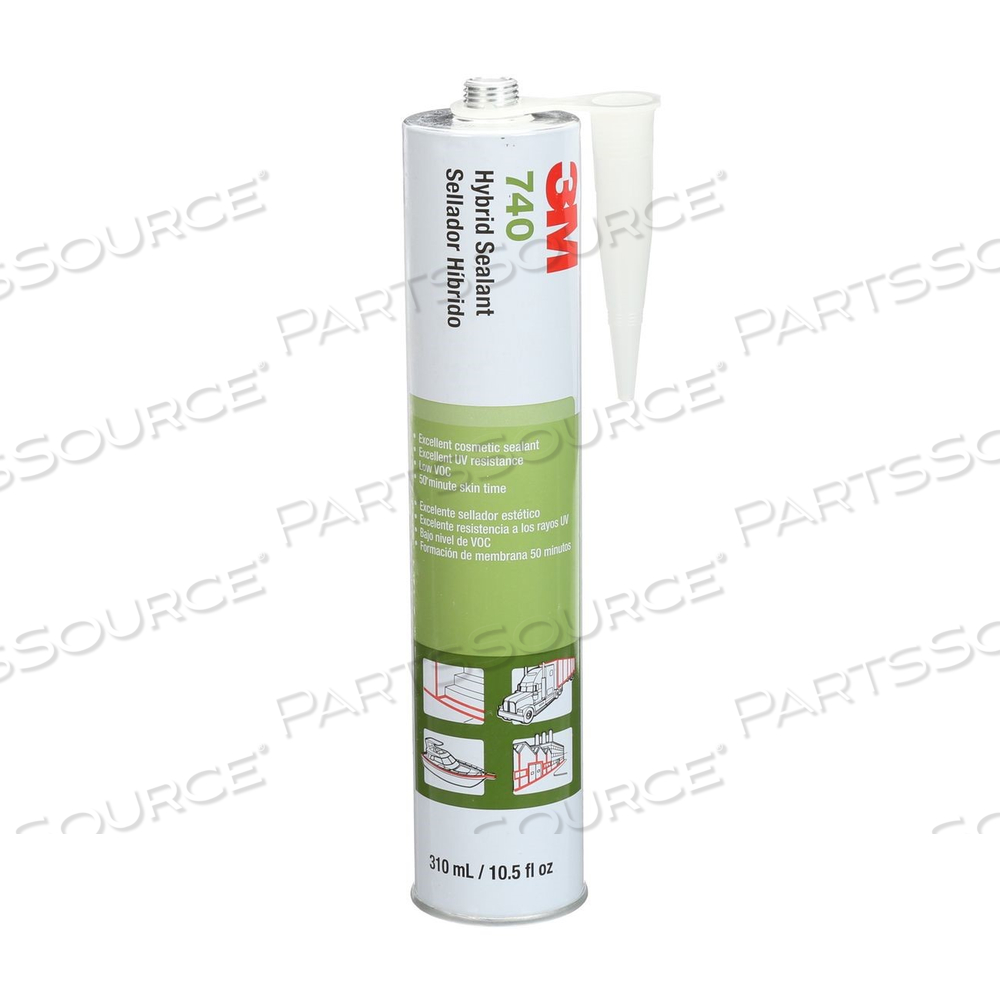 48011-62813 3M HYBRID SEALANT 740 GRAY,310 ML CARTRIDGE,NOT FOR RETAIL/CONSUMER USE by 3M Consumer