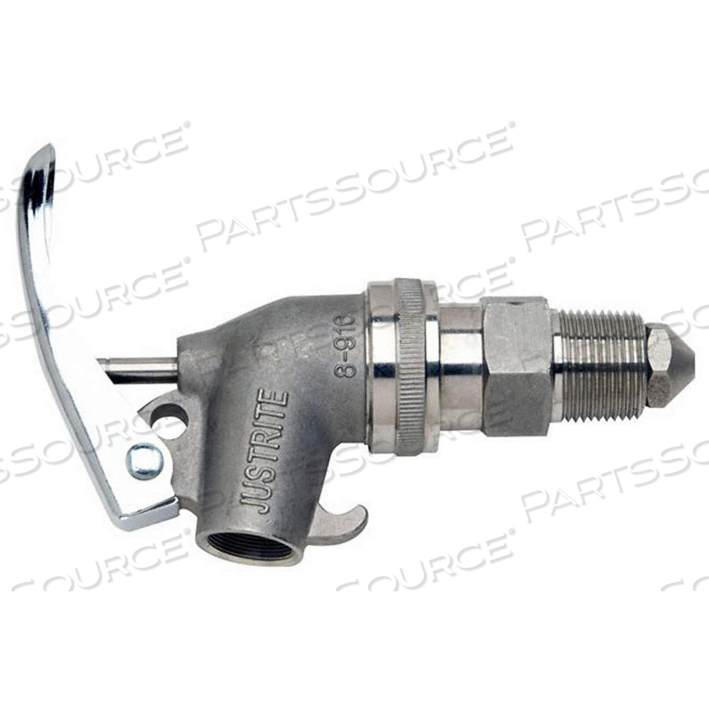 FAUCET, SELF-CLOSING, 3/4 IN MALE NPS/3/4 IN MALE NPT, ADJ, INTERNAL, FM APPROVED by Approved Vendor FAUCET, SELF-CLOSING, 3/4 IN MALE NPS/3/4 IN MALE NPT, ADJ, INTERNAL, FM APPROVED by Approved Vendor