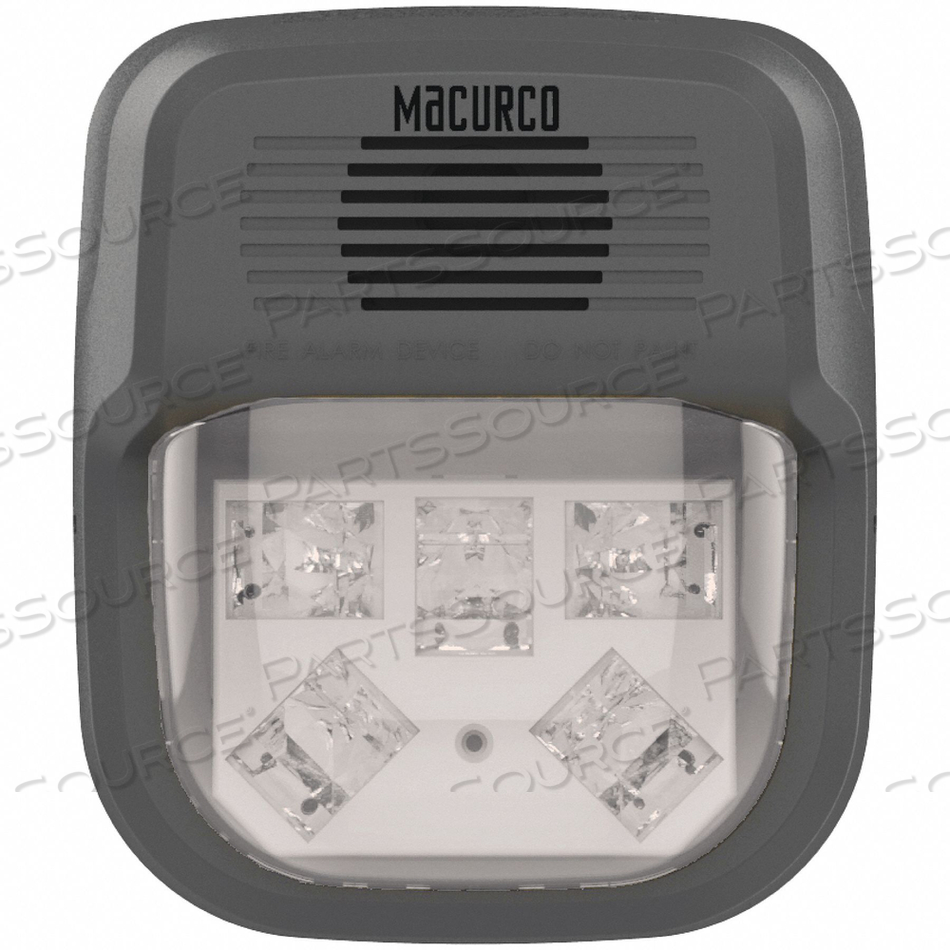 HORN STROBE ALARM 4-3/4 L 2 W LED by Macurco