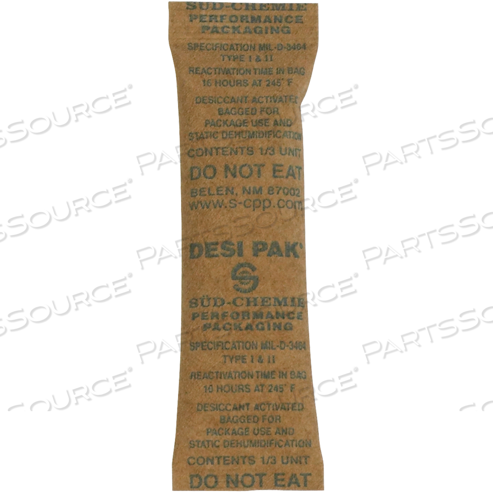 CLAY DESICCANTS, 5 GALLON PAIL, 1" X 3 1/2" X 1/4", KRAFT, 700/CASE by BOX Partners (Box Acquisitions, LLC)